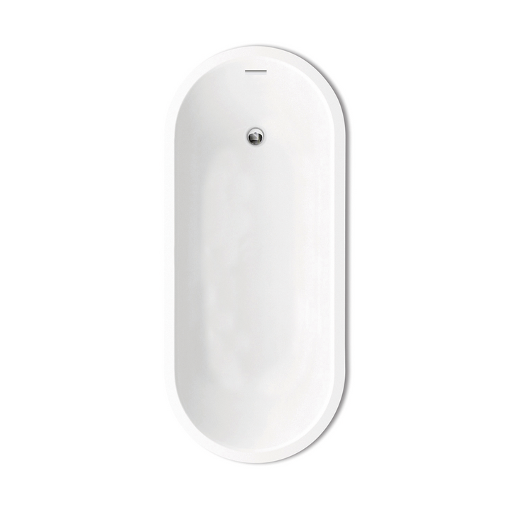 Freestanding Modern Slipper Bath 1660mm - Britta By Voda Design