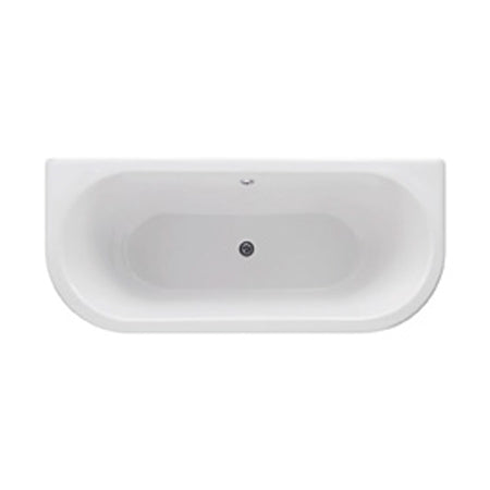 Freestanding Modern Back To Wall Bath 1800mm - Princeton By Voda Design