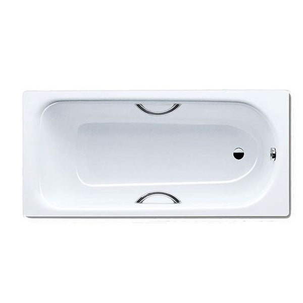 Kaldewei Eurowa 1700mm No Tap Hole Anti Slip & Twn Grip Steel Bath