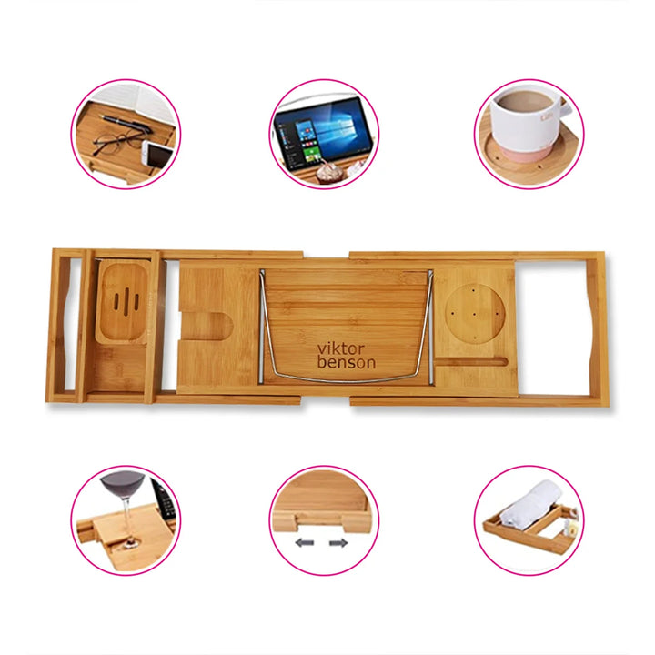 Bath Caddy & Bath Board Bamboo