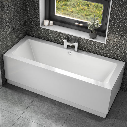 1700x750mm Double Ended Acrylic Bath Premier Finish - Zane 100DE by Voda Design
