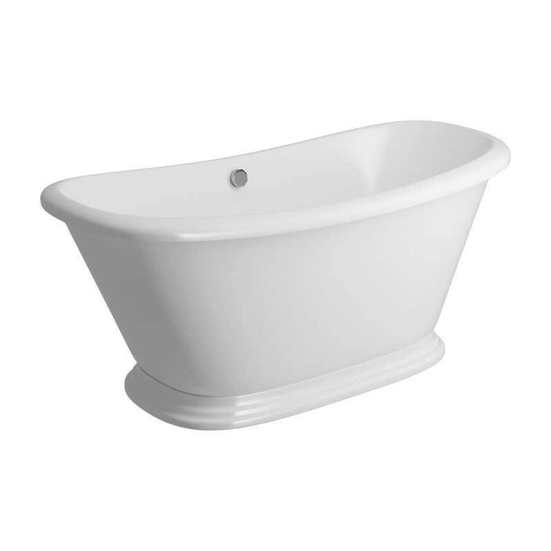 Freestanding Traditional Double Ended Bath 1770mm - Boat By Voda Design