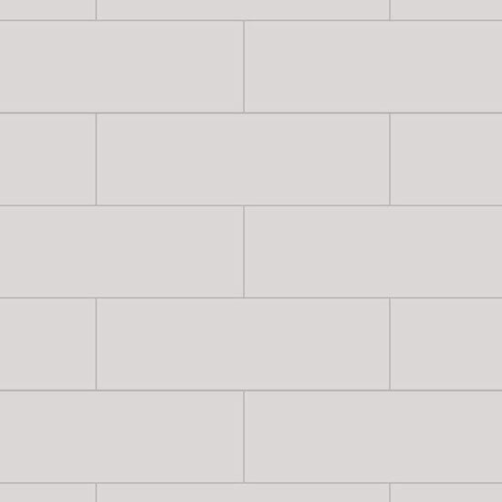 Fibo Urban - 2.4m x 0.6m Wall Panel - White Silk (Metro Brick) - Pack Of 2