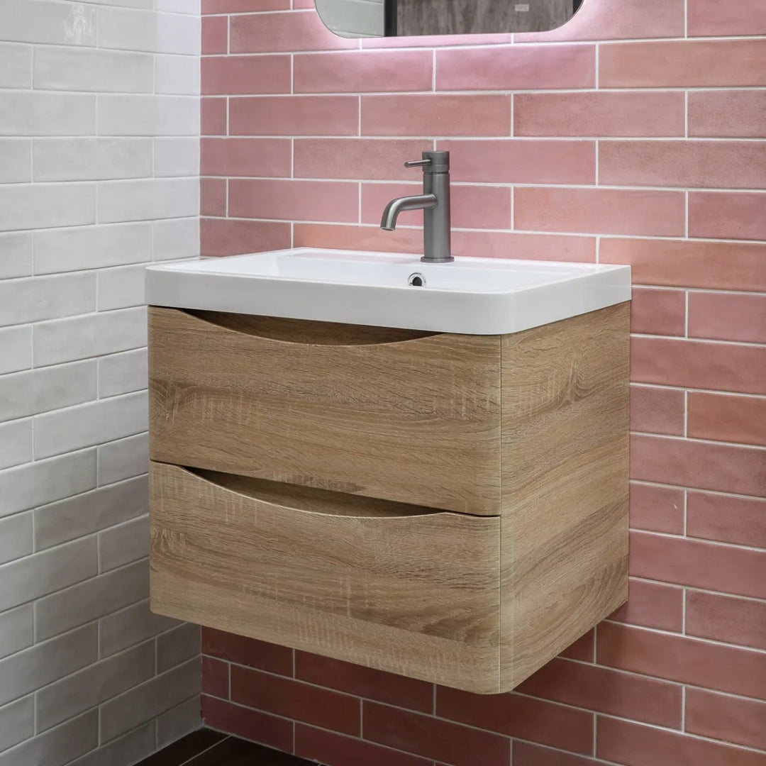 1700 Freestanding Whirlpool Bath Suite With Rimless Back to Wall Toilet & Mirror - VODASUITE33