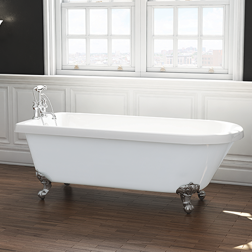 Freestanding Traditional Single Ended Bath 1470mm - Rochester By Voda Design