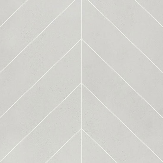Fibo Urban - 2.4m x 0.6m Wall Panel - Grey Cement (Chevron) - Pack Of 2