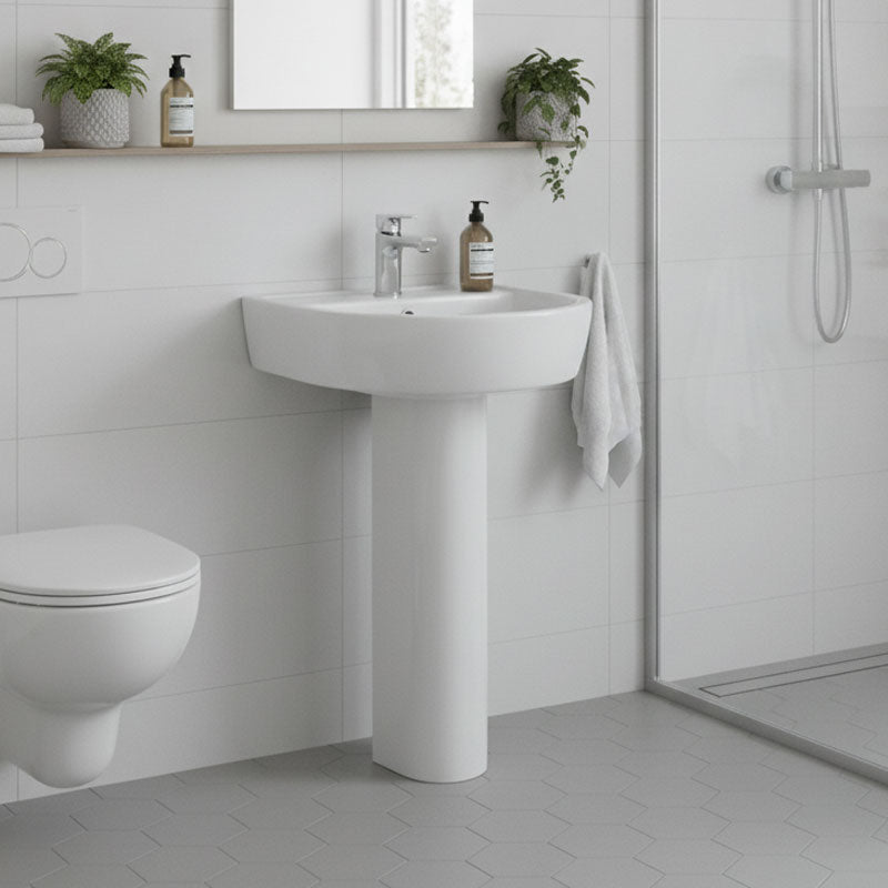 Rydal 520mm Basin & Pedestal