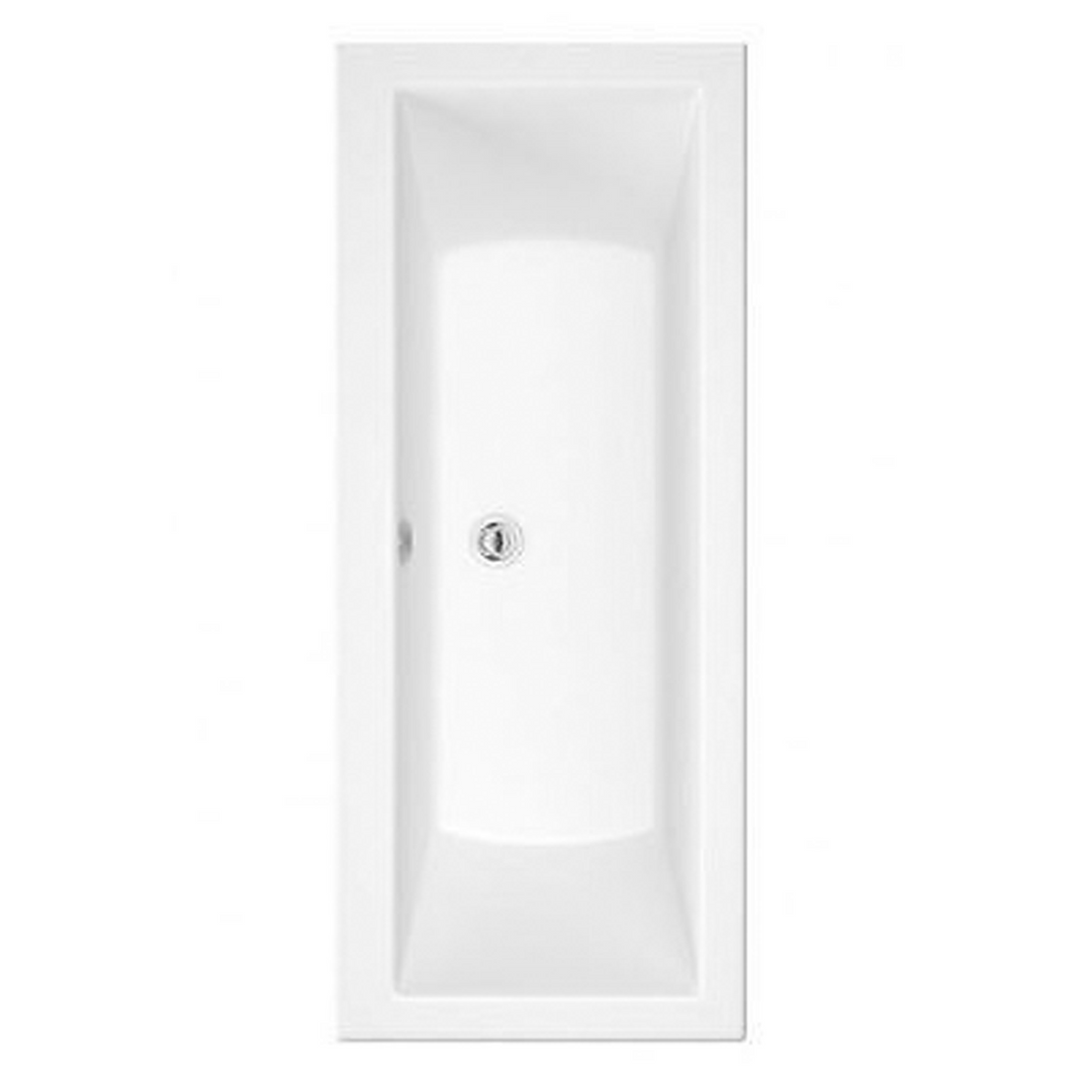 1700x750mm Double Ended Acrylic Bath - Zane 100DE by Voda Design