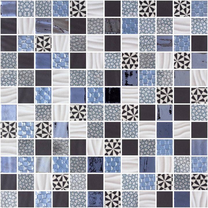 Ethel Square 31.1 x 31.1cm Mosaic Sheet