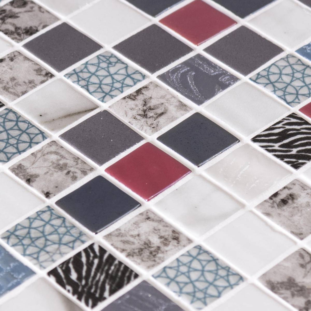 Gladys Square 31.1 x 31.1cm Mosaic Sheet