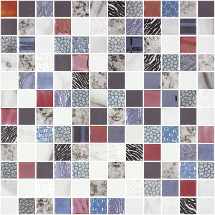 Gladys Square 31.1 x 31.1cm Mosaic Sheet
