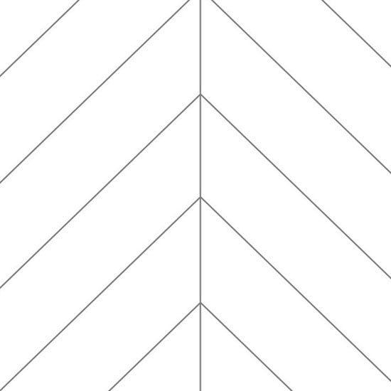 Fibo Urban - 2.4m x 0.6m Wall Panel - Denver White (Chevron) - Pack Of 2