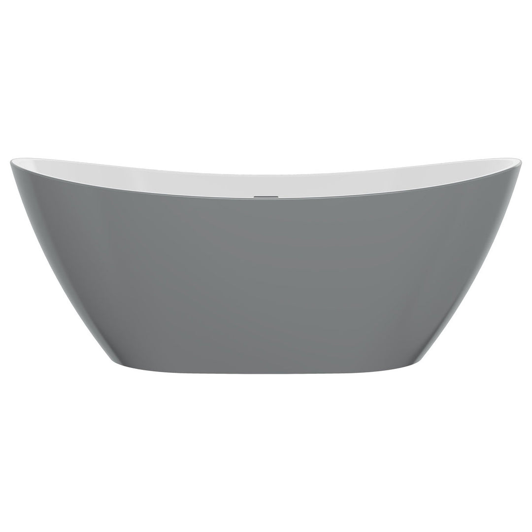 Fairview Freestanding 1700x780x690mm Bath - Grey