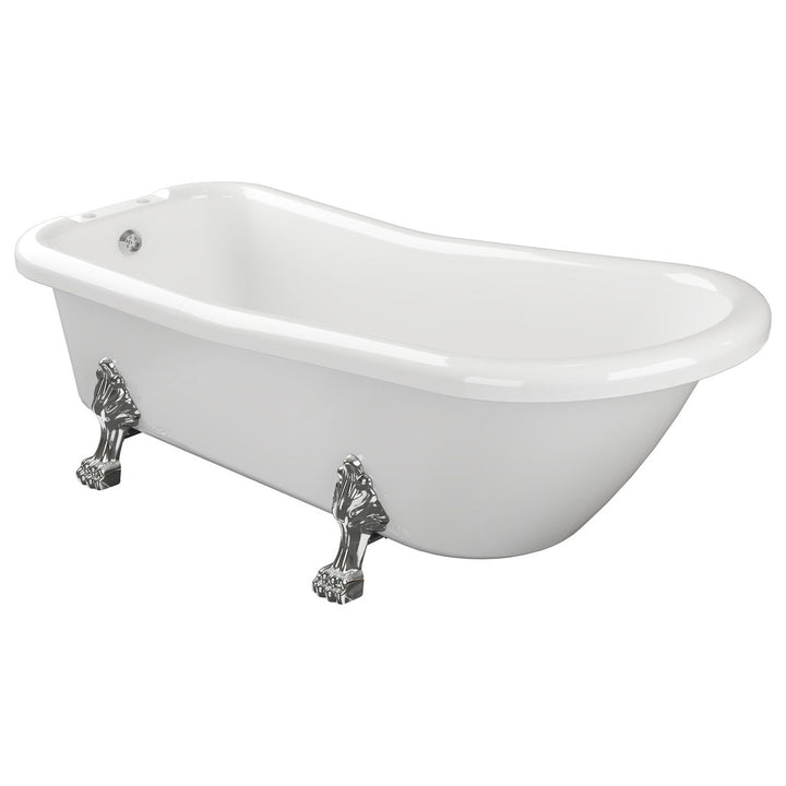 Auburn Freestanding 1530x670x760mm 2TH Bath w/Feet