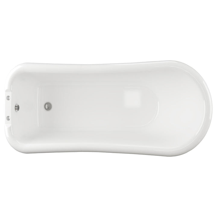 Auburn Freestanding 1530x670x760mm 2TH Bath w/Feet