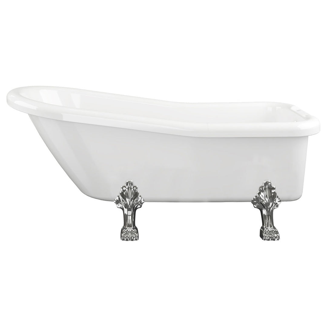 Auburn Freestanding 1530x670x760mm 2TH Bath w/Feet