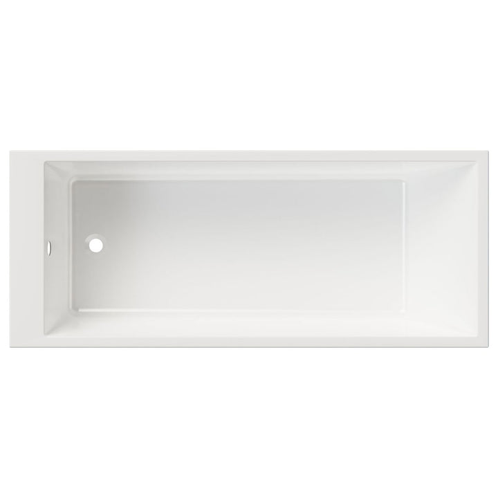 Milford Square Single End 1700x700mm Thin Edge 0TH Bath