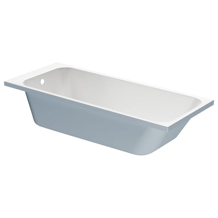 Milford Round Single End 1700x700mm Thin Edge 0TH Bath