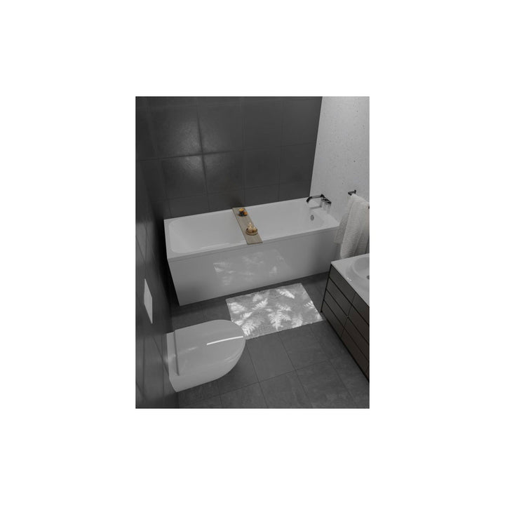 Milford Round Single End 1700x700mm Thin Edge 0TH Bath