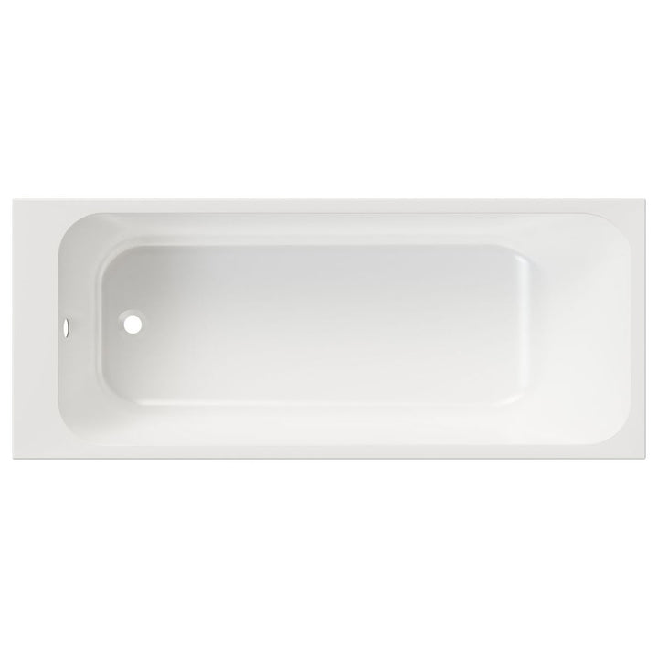 Milford Round Single End 1700x700mm Thin Edge 0TH Bath