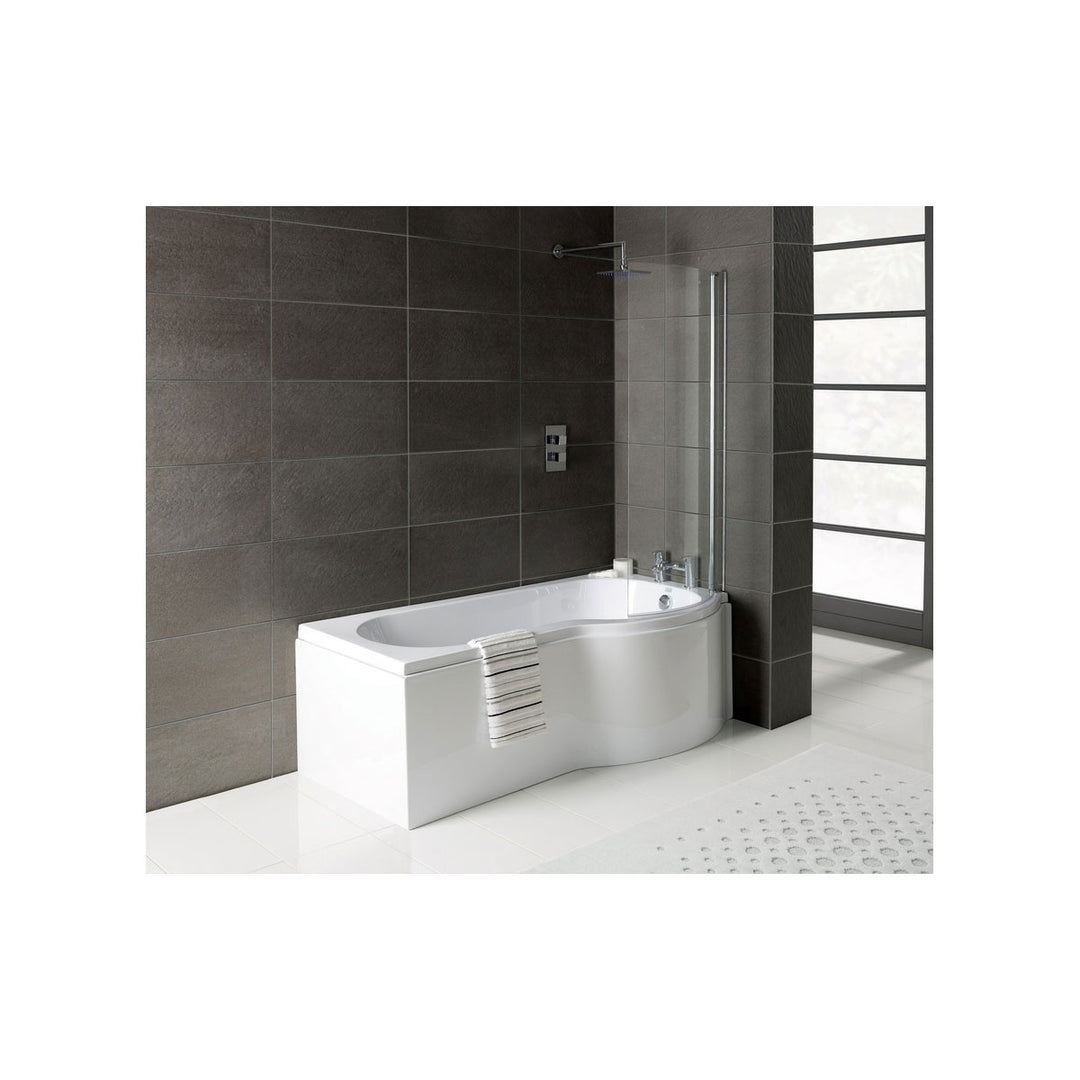 P-Shape Single End 1700x700-850x410mm 0TH Bath Only (RH)
