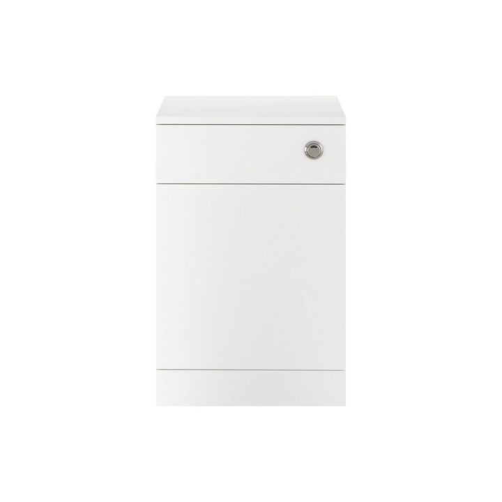 Earnsdale 500mm WC Unit & BTW Pan Pack - White Gloss