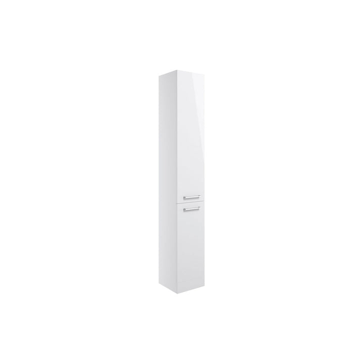 Turton 350mm Floor Standing 2 Door Tall Unit - White Gloss