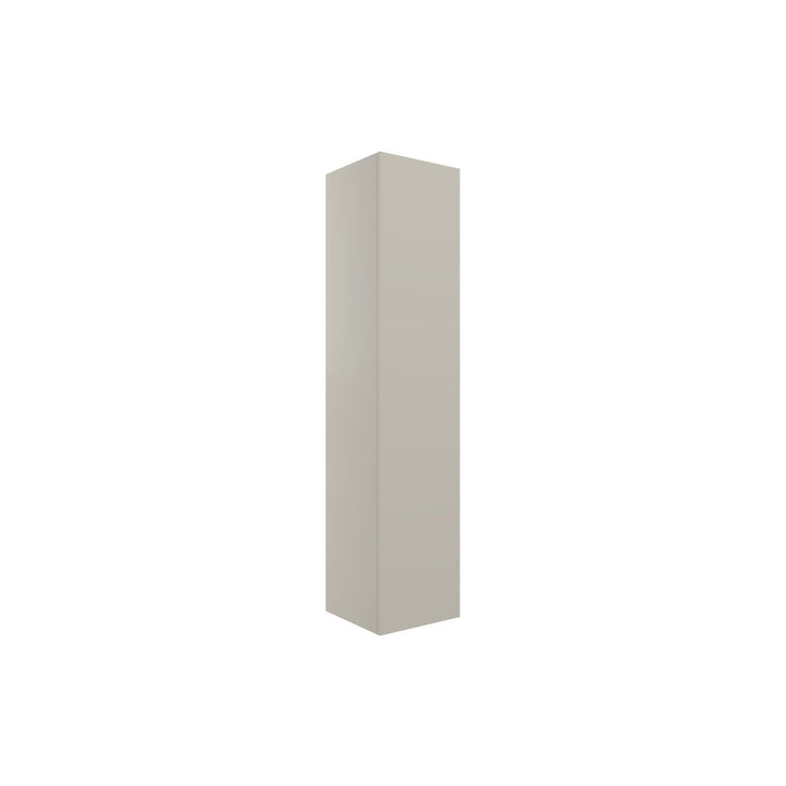 Hadleigh 350mm Wall Hung 1 Door Tall Unit - Matt Latte