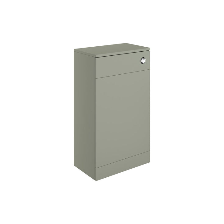 Hadleigh 500mm WC Unit - Matt Olive Green