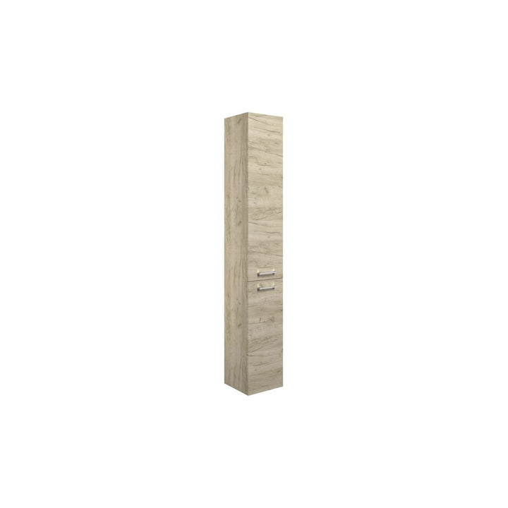 Turton 350mm Floor Standing 2 Door Tall Unit - Oak