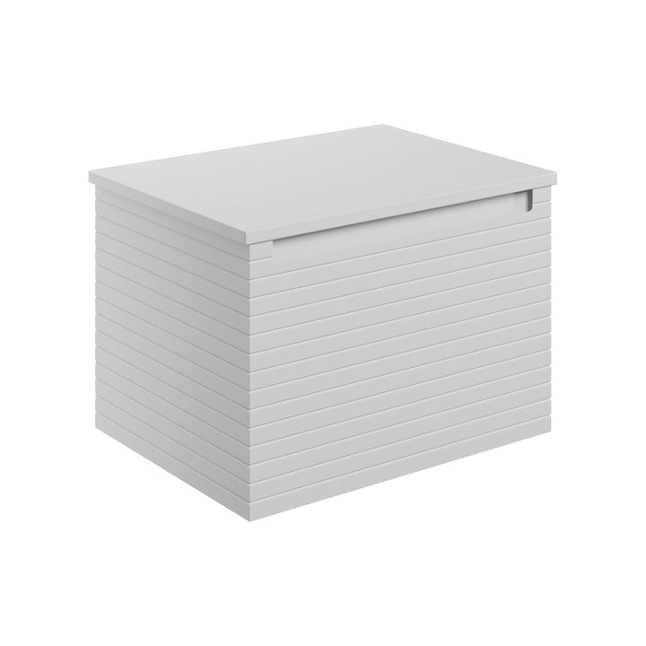 Springfield 600mm Wall Hung 1 Drawer Basin Unit & Worktop - Matt Mineral Grey