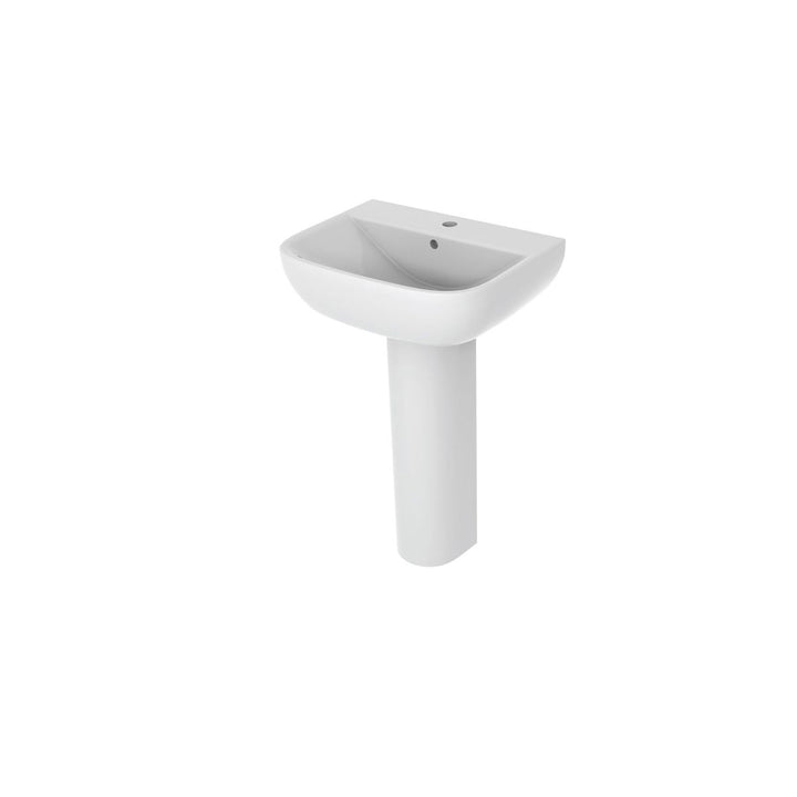 //2Go 1TH Basin & Full Pedestal