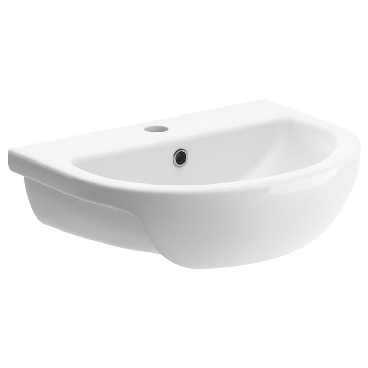 Series11 500x390mm 1TH Semi Recessed Basin