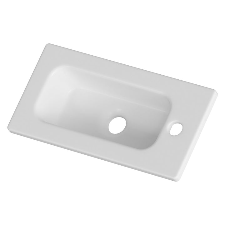 Slim 450mm 1TH Inset Basin