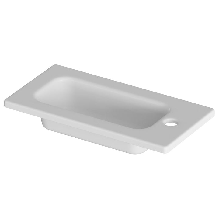 Slim 450mm 1TH Inset Basin
