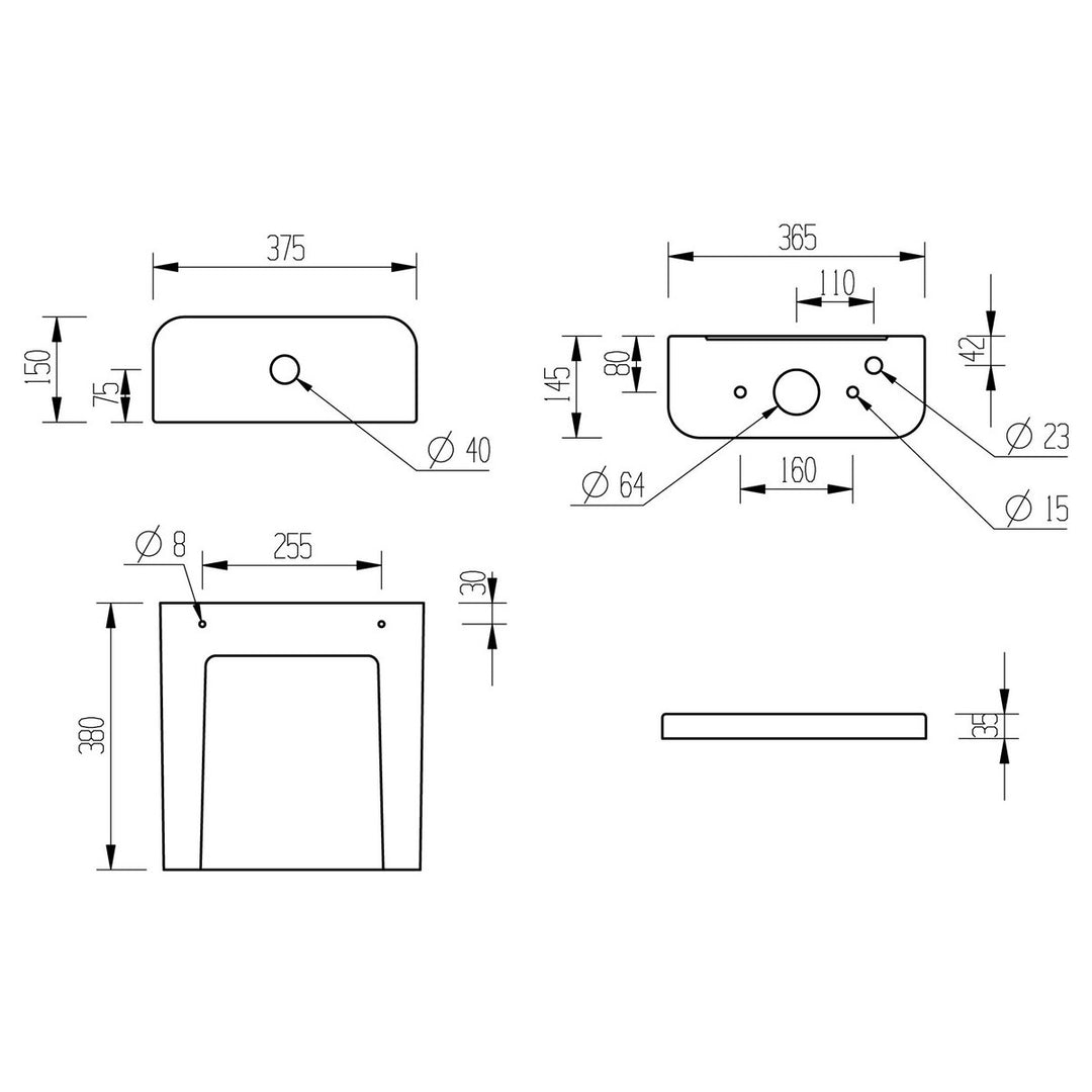 Series10 Rimless Close Coupled Open Back Comfort Height WC & Soft Close Seat