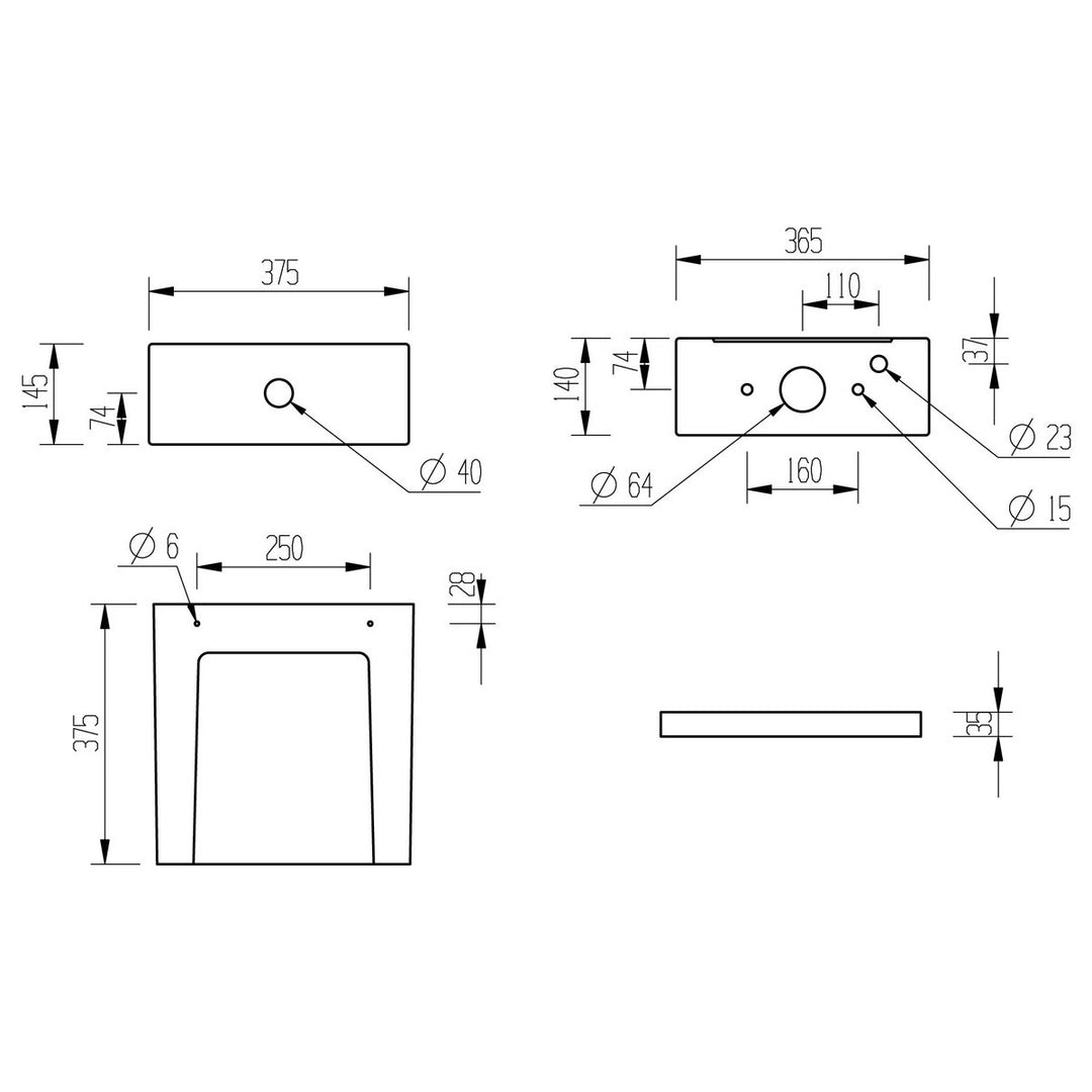 Series4 Rimless Close Coupled Open Back WC & Soft Close Seat