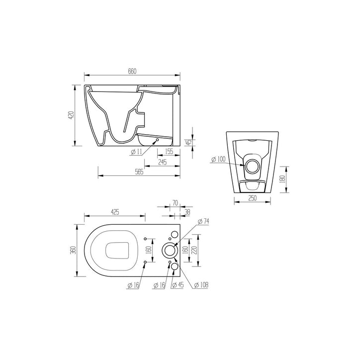 Series4 Close Coupled Fully Shrouded WC & Soft Close Seat