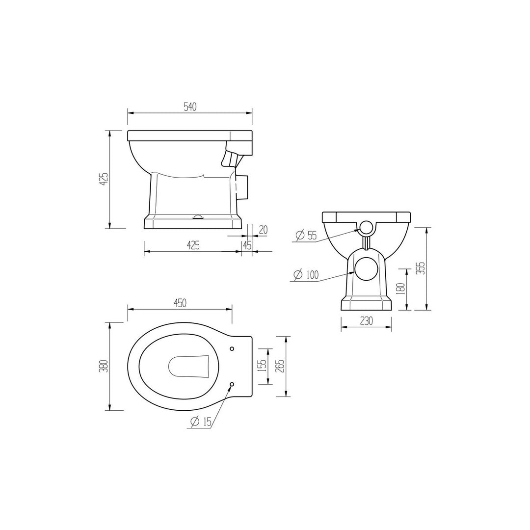 Series9 Low Level WC & Soft Close Seat