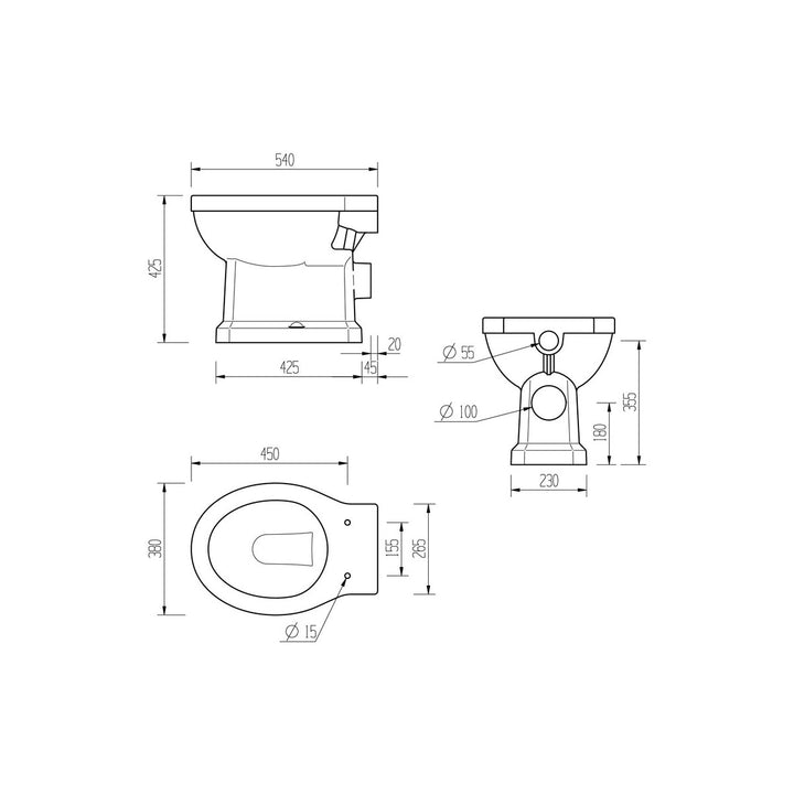 Series9 Low Level WC & Soft Close Seat