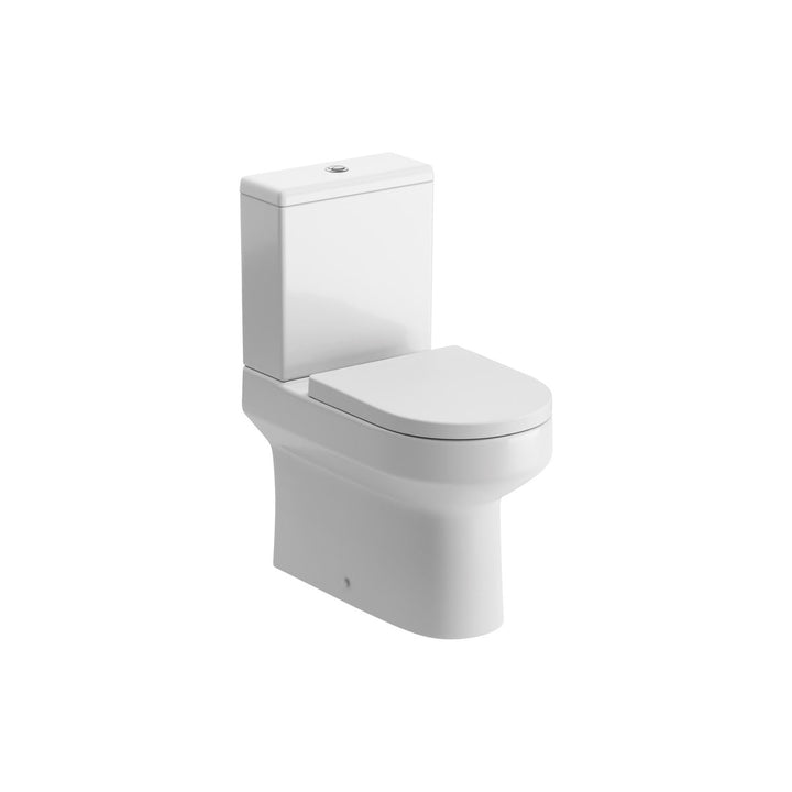 Series6 Rimless Close Coupled Fully Shrouded WC & Soft Close Seat