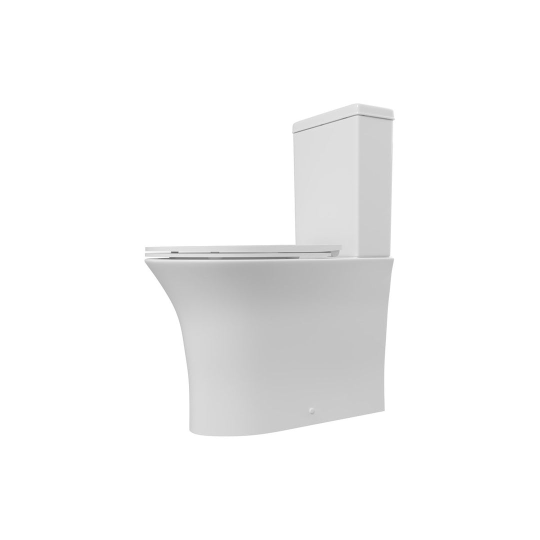 Series8 Rimless Close Coupled Fully Shrouded WC & Soft Close Seat