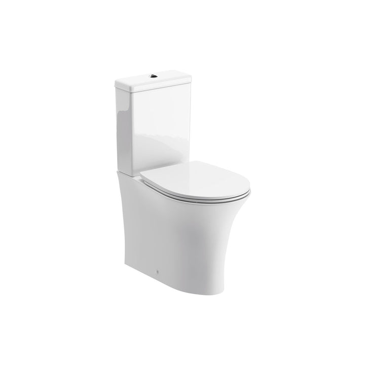 Series8 Rimless Close Coupled Fully Shrouded WC & Soft Close Seat