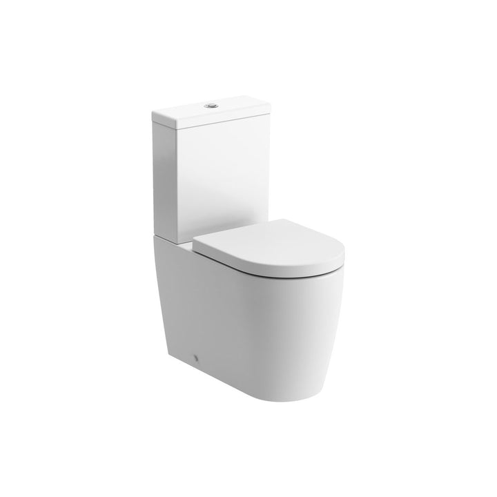 Series4 Rimless Close Coupled Fully Shrouded Comfort Height WC & Soft Close Seat