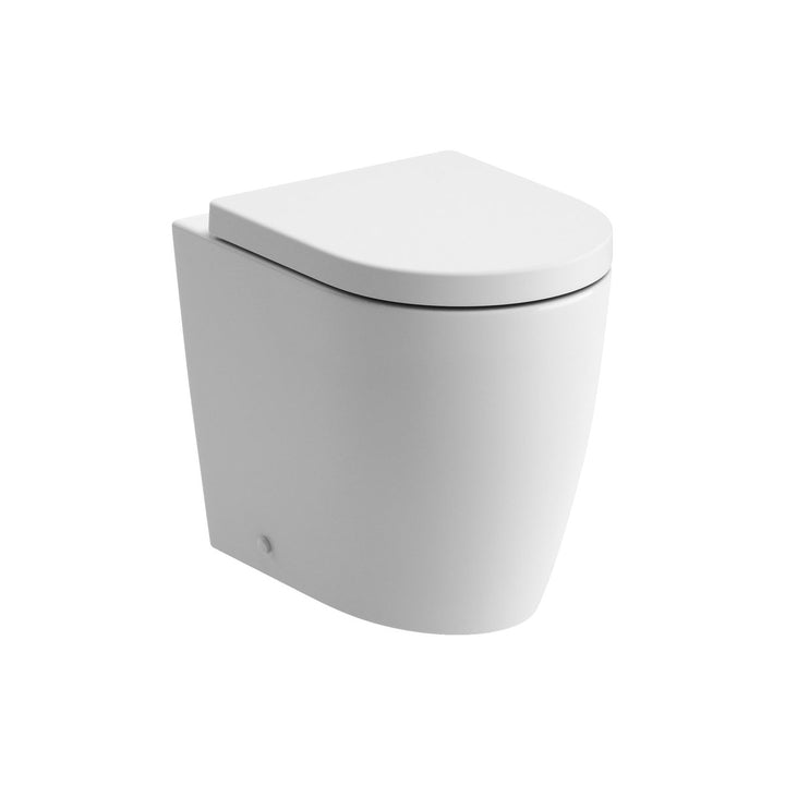 Series4 Rimless Back To Wall Comfort Height WC & Soft Close Seat