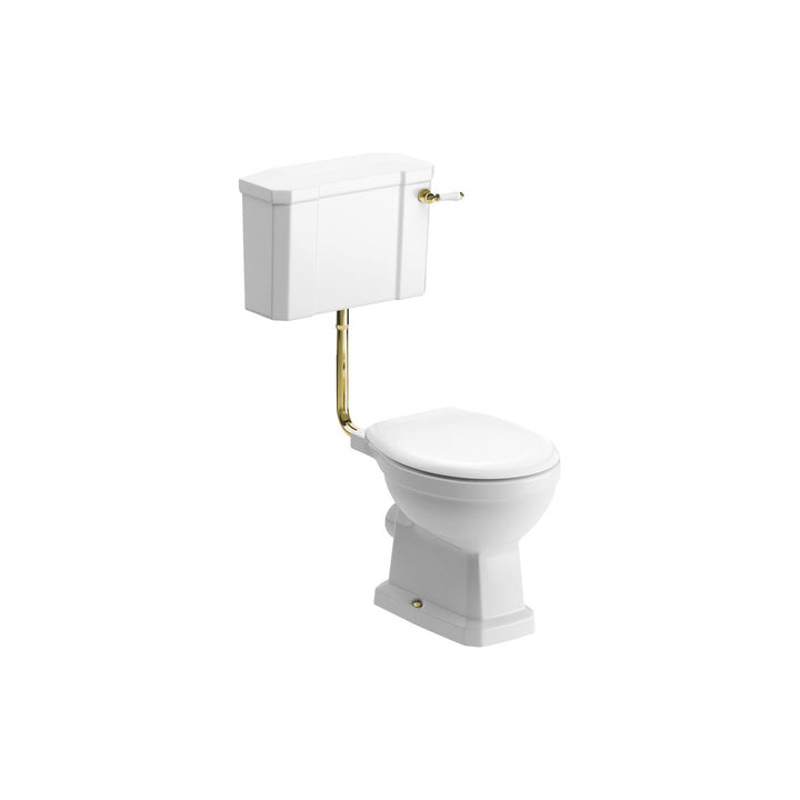 Series9 Low Level WC & Soft Close Seat w/Br.Brass Finishes