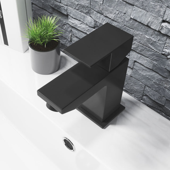 Douglas Black Mono Basin Mixer - By Voda Design