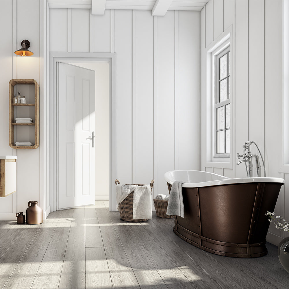 Metal Freestanding Bath 1750x800mm - Metal By Voda Design
