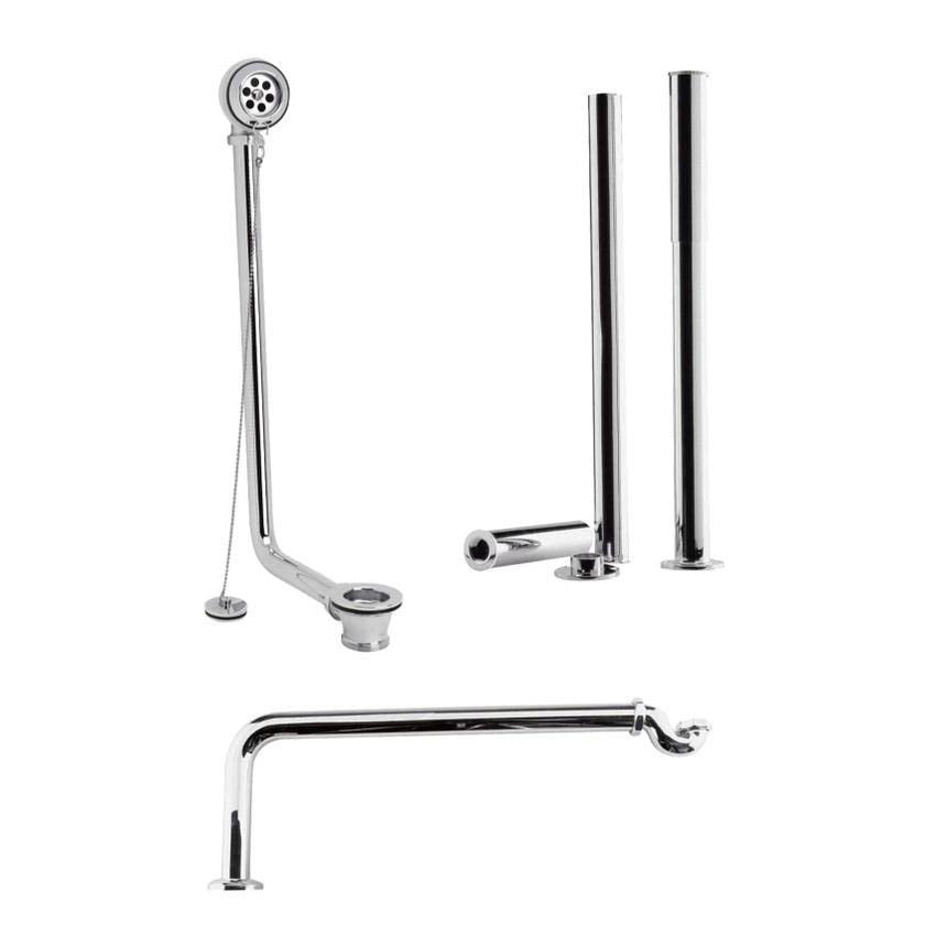Freestanding Traditional Single Ended Slipper Bath With Ball & Claw Feet 1555mm - Brentwood By Synergy