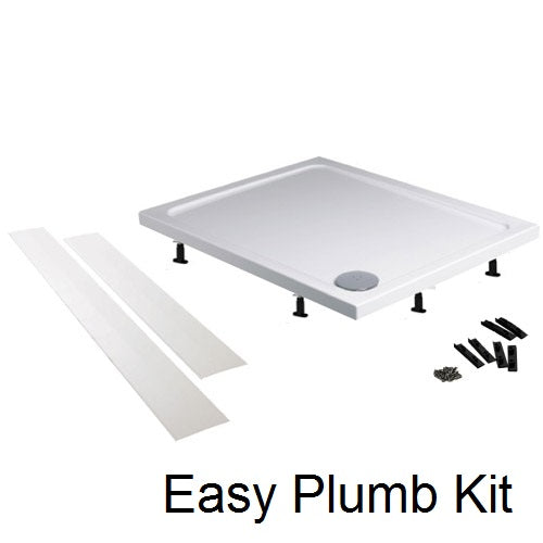 Hydro45 1600 x 700mm White Rectangular Shower Tray